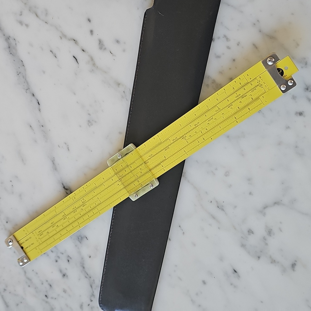 Pickett Model N902-ES Simplex Trig Vintage Slide Rule